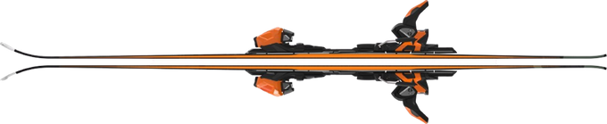 Skis Atomic Redster Q7 Revoshock C + MI 12 GW Black/Orange - 2025/26