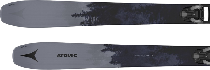 Ski Atomic Maverick 88 TI + Strive 14 GW Black/Gunmetal - 2024/25