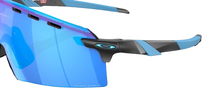 Sonnenbrille OAKLEY Encoder Strike Vented Prizm Sapphire Lenses / Matte Black Frame