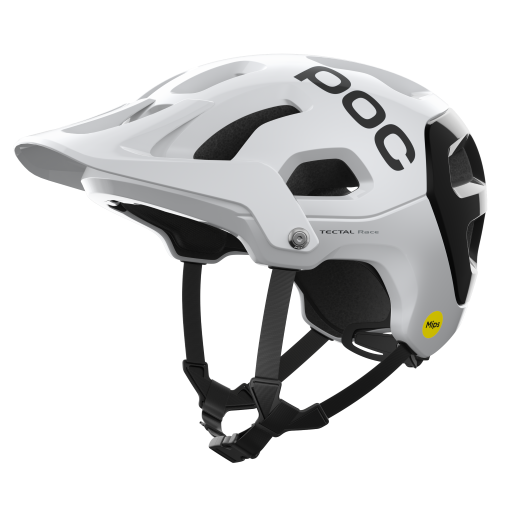 Fahrradhelm POC Tectal Race MIPS Hydrogen White/Uranium Black 2025