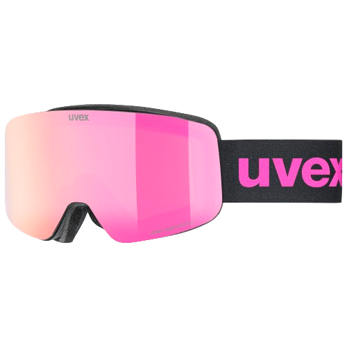 Brille Uvex PWDR FM Black Matt/Mirror Pink - 2025/26