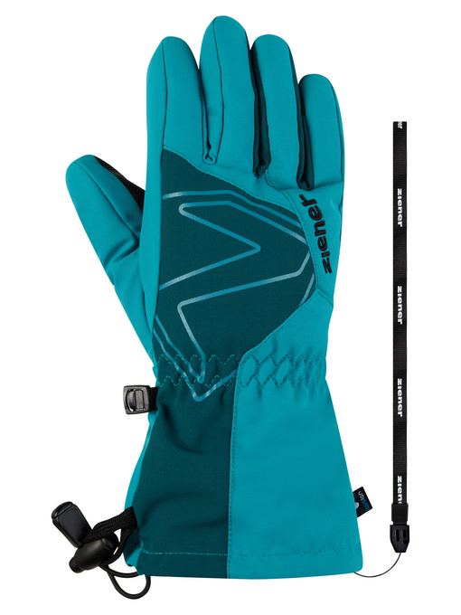 Handschuhe Ziener Laval-z As® Aw Glove Junior Unisex Aqua Breeze - 2025/26