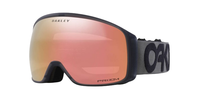 Brille Oakley Flight Tracker L Matte B1B Forged Iron Prizm Rose Gold Iridium - 2025/26
