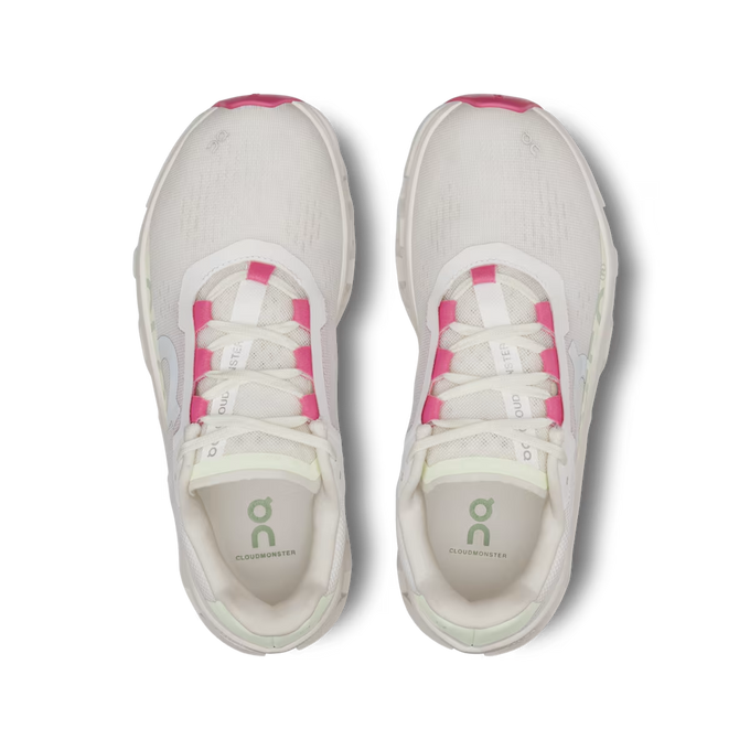 Damen Schuhe On Running Cloudmonster White/Lima