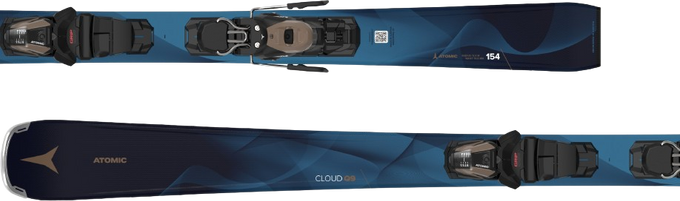 Skis Atomic Cloud Q9 + M 10 GW Black/Sand - 2025/26