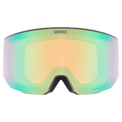 Goggles Uvex lace ATTRACT FM Black Matt/Mirror Opal + spare lens - 2025/26