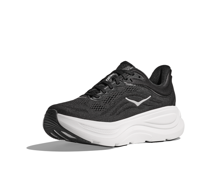 Man Schuhe Hoka Bondi 9 Black/White