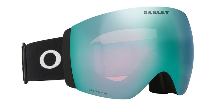 Goggles Oakley Flight Deck Pro L Matte Black/Prizm Snow Sapphire Iridium + Additional lens Prizm Snow Iced Iridium - 2025/26