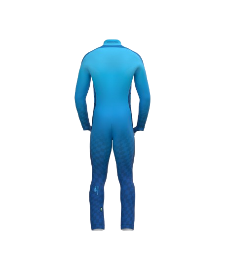 Race Suit Energiapura Competition Junior PRO/Turchese/Blue (insulated, padded) - 2025/26