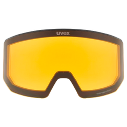 Brille Uvex lace ATTRACT FM Black Matt/Mirror Opal + spare lens - 2025/26