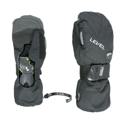 Gloves Level Half Pipe Mitt Gore-Tex Black - 2025/26