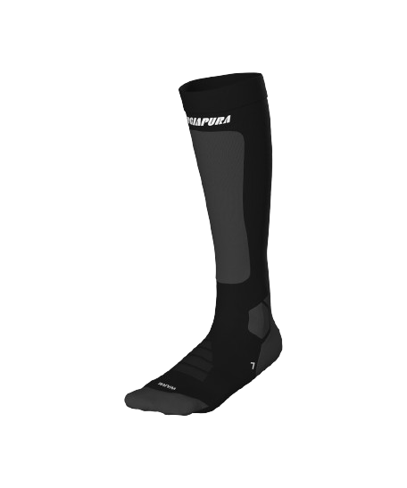 Ski socks Energiapura Heat Merino Socks Anthracite/Black - 2025/26
