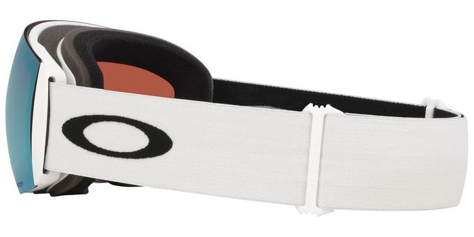 Goggles Oakley Flight Deck Pro L Matte White/Prizm Snow Sapphire Iridium + Additional lens Prizm Snow Iced Iridium - 2025/26