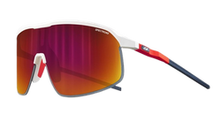 Sonnenbrille Julbo Density Spectron 3 Matt White / Fluo Orange / Blue