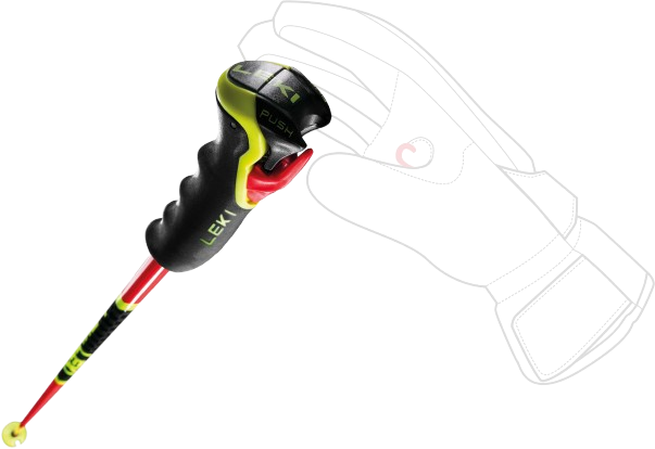 Skistöcke LEKI Venom GS 3D Red - 2025/26