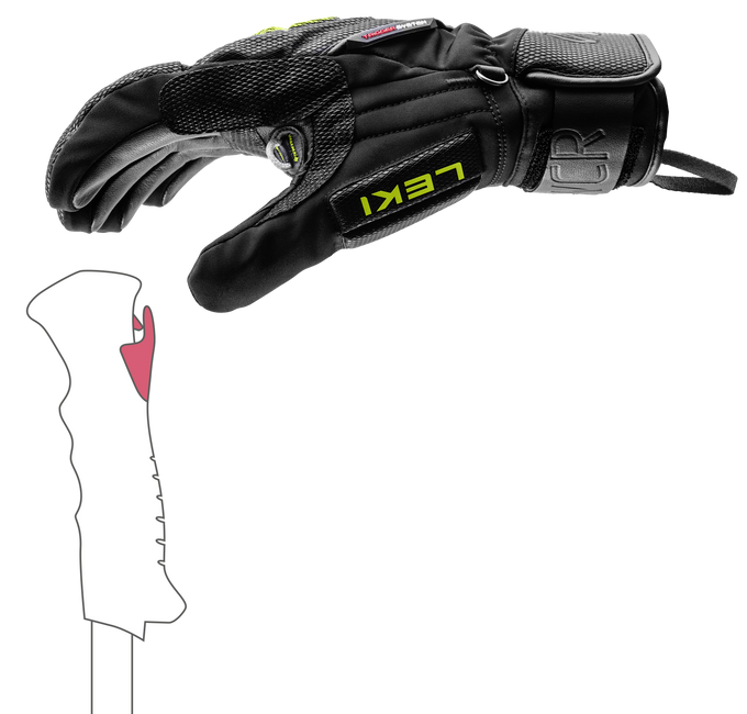 Gloves LEKI WCR C-Tech 3D - 2025/26