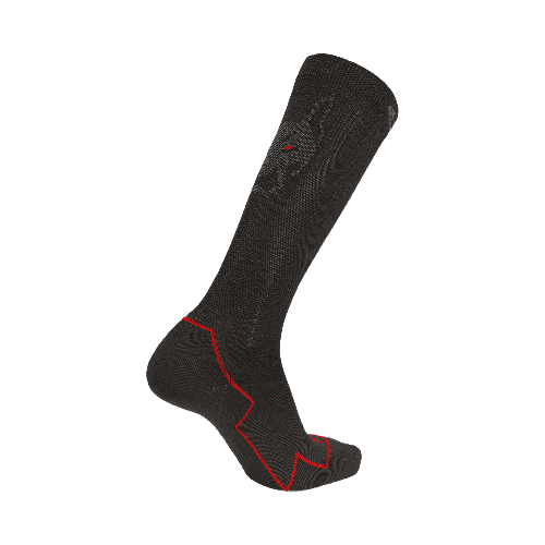 Ski socks Nordica Dobermann Black/Red - 2025/26