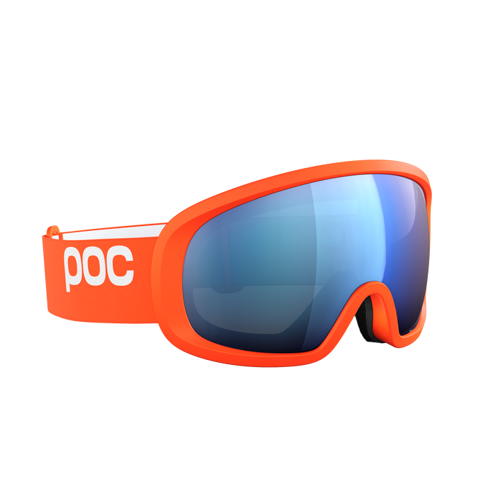 Skibrille POC Fovea Mid Zink Orange/Partly Sunny Blue - 2025/26