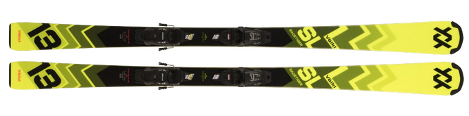 Ski Volkl Racetiger Junior Pro + 7.0 vMotion JR Black - Anthracite - 2024/25