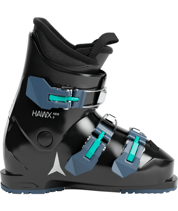 Skischuhe Atomic Hawx Kids 3 Black/Teal – 2025/26
