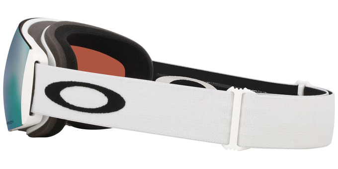 Brille Oakley Flight Deck Pro M Matte White/Prizm Snow Sapphire Iridium + Additional lens Prizm Snow Iced Iridium - 2025/26