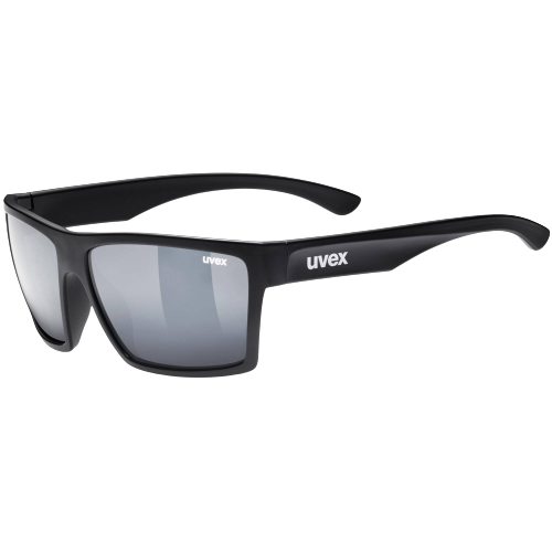 Sonnenbrille Uvex Lgl 29 Black Mat/Mirror Silver - 2023