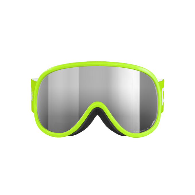 Brille POC Pocito Retina Fluorescent Yellow/Green/Partly Sunny Silver - 2025/26