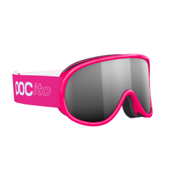 Brille POC Pocito Retina Fluorescent Pink/Partly Sunny Silver - 2025/26