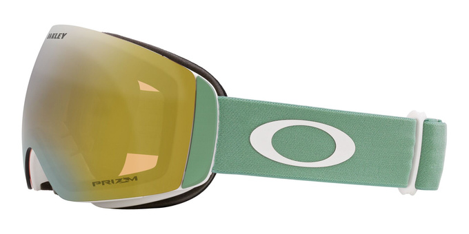 Brille Oakley Flight Deck M Matte Jade/Prizm Sage Gold Iridium - 2025/26