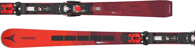 Skis Atomic Redster G8 Revoshock C + X 12 GW Red/Black - 2024/25