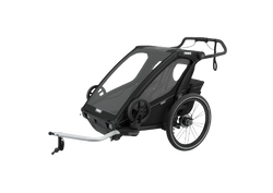 Fahrradanhänger Thule Chariot Sport 2-seat Multisport Bike Trailer Midnight Black - 2024