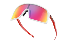 Sonnenbrille Oakley Sutro Custom Polished White Frame / Prizm Road Iridium Lenses