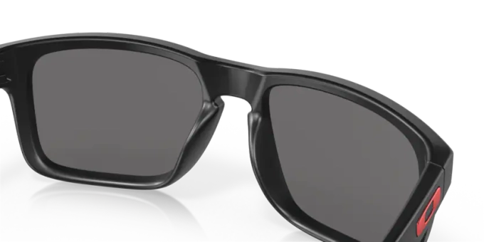 Sonnenbrille Oakley Holbrook Matte Black/Positive Red Iridium - 2023