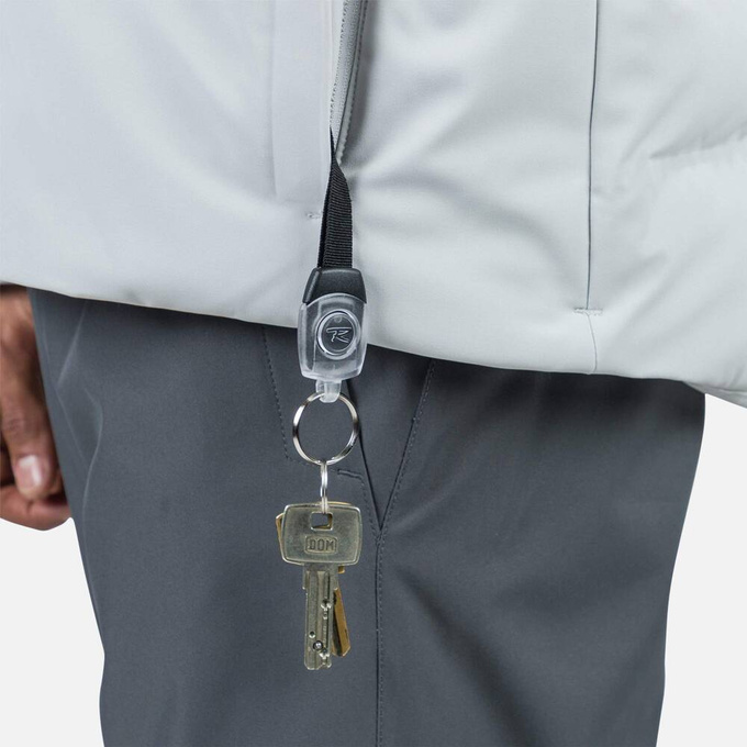 Skijacke Rossignol Hero Blackside Puffy JKT Soft Gray - 2024/25