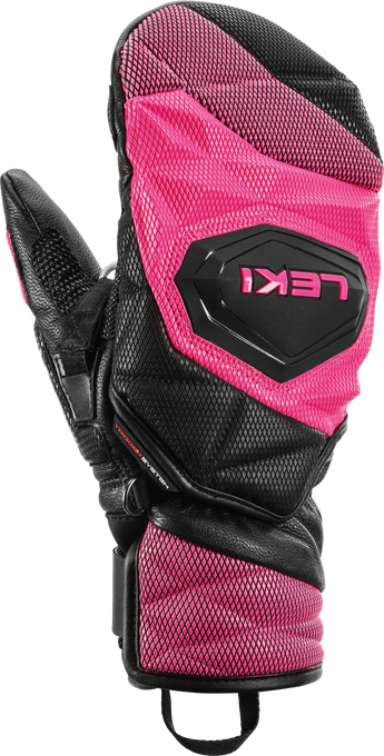 Handschuhe LEKI WCR Venom 3D Junior Mitt Pink - 2025/26