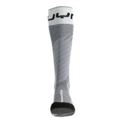 Skisocken UYN Man Ski One Merino Socks Grey Melange/White - 2025/26