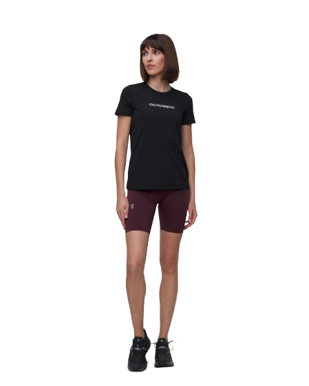T-shirt On Running RUN ON-T Women Black - 2025