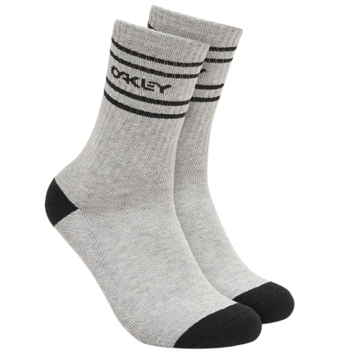 Socken Oakley Icon B1B Socks 2.0 New Granite HTHR/Black
