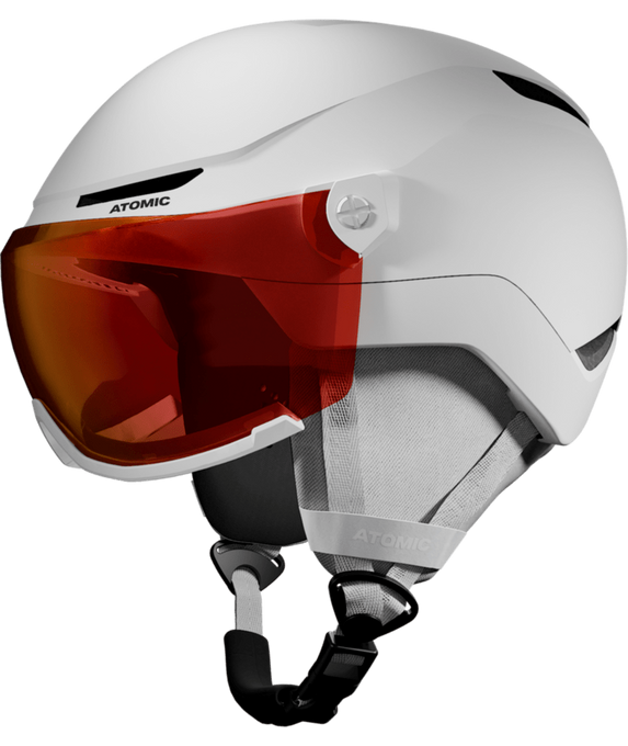 Skihelm Atomic Revent Visor JR White Heather - 2025/26