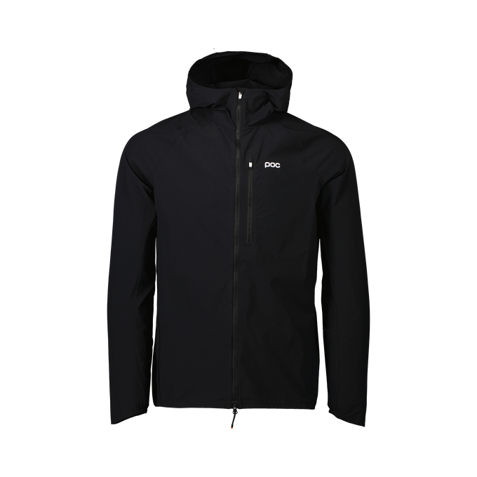 Softshell POC Motion Wind Jacket Uranium Black - 2025