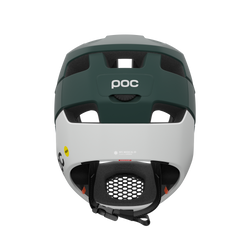 Bicycle helmet POC Otocon Race MIPS Pargasite Green Matt/Hydrogen White Matt 2025