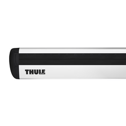 Thule WingBar Evo Roof Bars + Thule Evo Raised Rail Roof Rack Foot Pads 4-pack