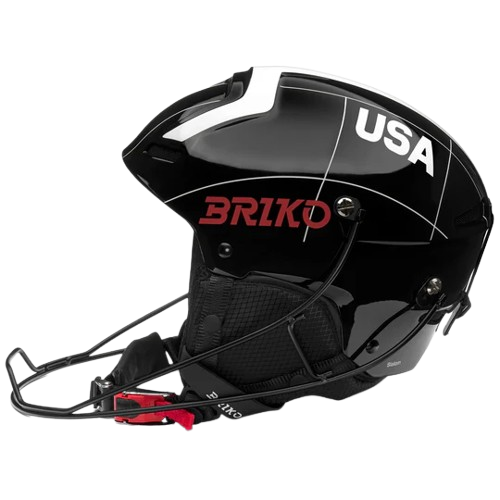 Helm Briko Slalom 2.0 Italia Shiny Black/White - 2025/26