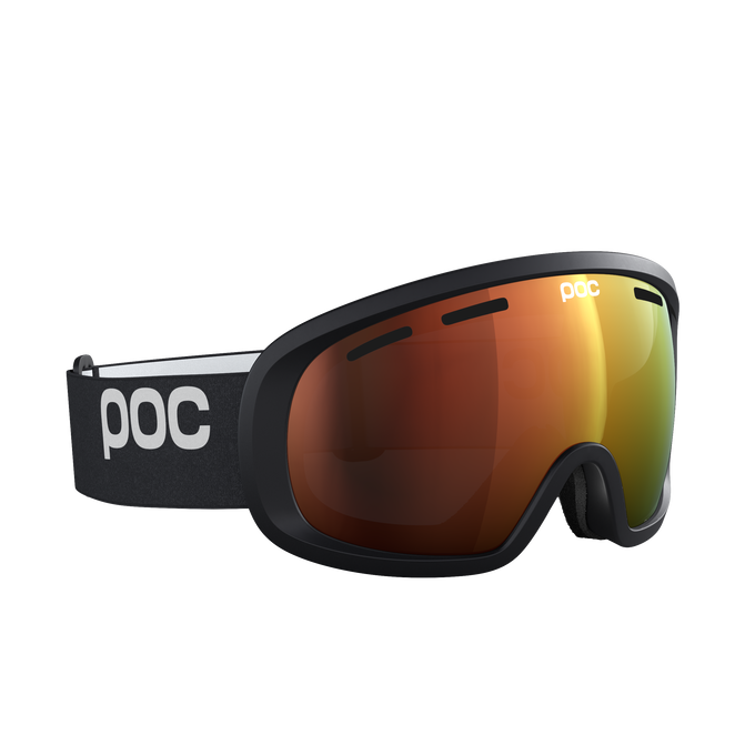 Ski goggles POC Fovea Mid Uranium Black/Partly Sunny Orange - 2025/26
