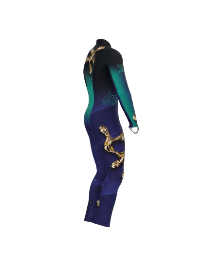 Race Suit Energiapura Junior /Genesis Gold (insulated, padded) - 2025/26