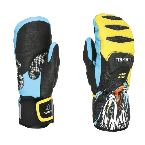 Handschuhe Level SQ JR CF Mitt Yellow/Blue - 2025/26