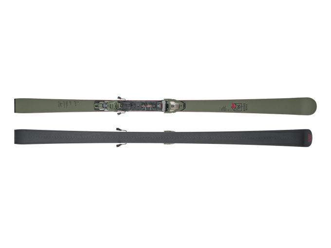 Skis Van Deer Pro + Comp 12 GW Khaki - 2025/26