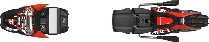 Skibindungen Marker Xcomp 18 Black Flo Red - 2024/25