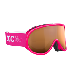 Goggles POC Pocito Retina Fluorescent Pink/Partly Sunny Light Orange - 2025/26