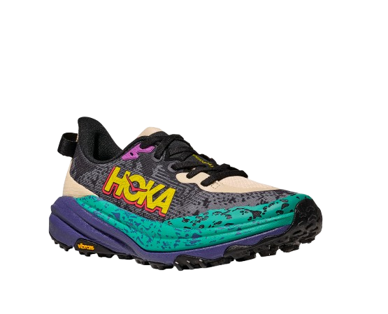 Men shoes Hoka Speedgoat 6 Oatmeal/Mountain Iris